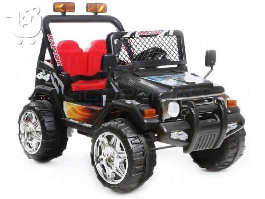 PoulaTo: ΗΛΕΚΤΡΟΚΙΝΗΤΟ JEEP WRANGLER 12V R/C ΓΙΑ ΔΥΟ ΠΑΙΔΙΑ,5247061